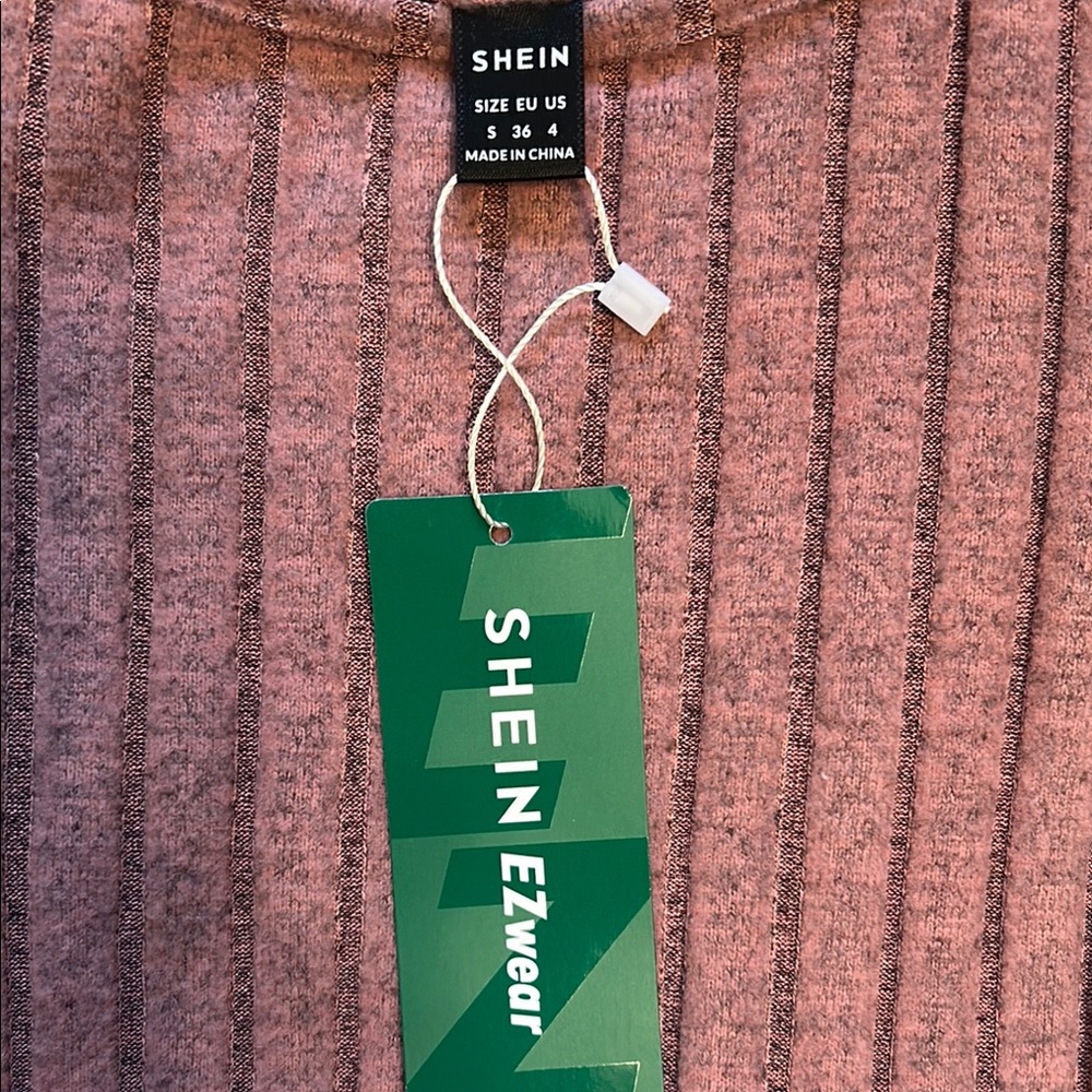 SHEIN Green and Pink Ribbed Bodysuits - Picture 3 of 5